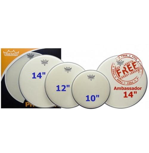 REMO SET AMBASSADOR PP-0110-BA 10,12,14+14